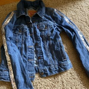 Levi’s sparkly jean jacket